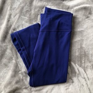 Fabletics Powerhold High Waisted Blue Leggings